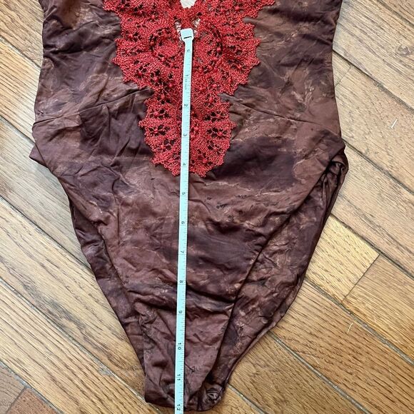 Blue Life One Piece Bathing Suit - Picture 3 of 9